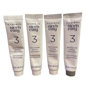 Clairol Nice N Easy Revitashine Intense Treatment Conditioner 1.86 oz Lot 4